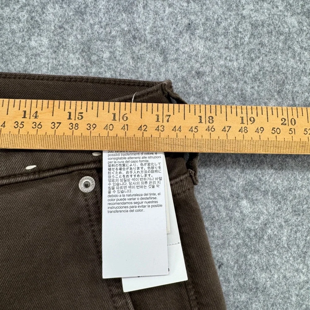 Hollister Straight Leg Pants Mens 33x32 Brown Classic Five-Pocket Chino